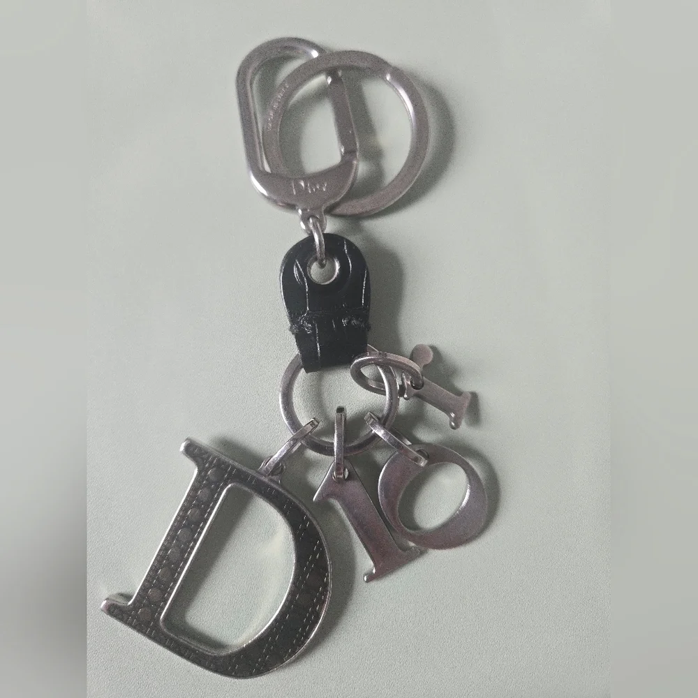 Authentic Dior Bag Charm & Key Holder